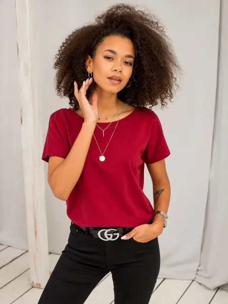 T-shirt-RV-TS-4662.86-burgundy