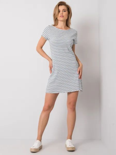 Dress-TW-SK-G-076.81P-white-blue