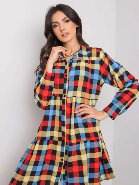 Dress-DHJ-SK-12808.64P-black-red
