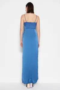 Dámske šaty Trendyol TPRSS21AE0065/Brown