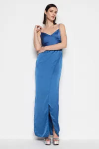 Dámske šaty Trendyol TPRSS21AE0065/Brown