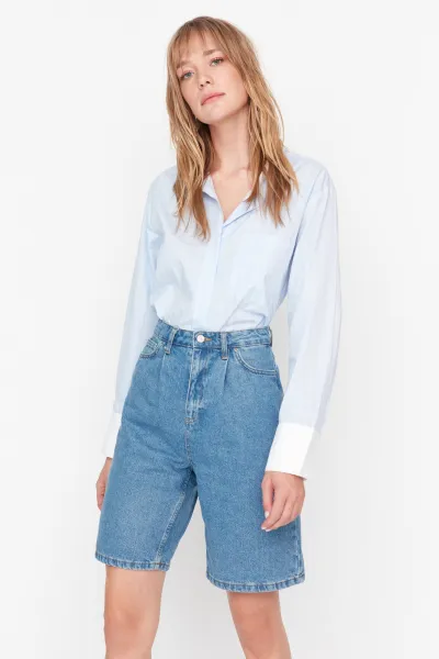 Dámske kraťasy Trendyol Denim