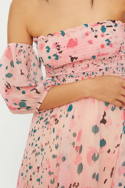 Dámske šaty Trendyol Flower