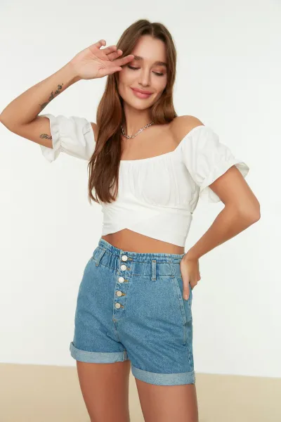 Dámsky top Trendyol Crop