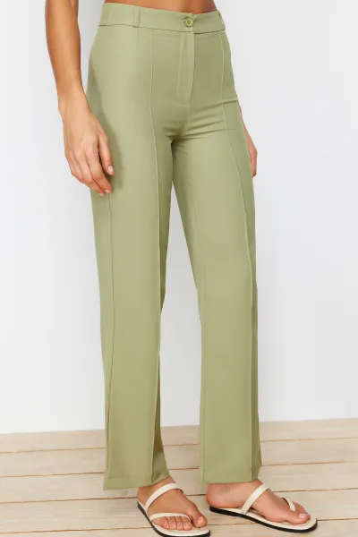 Dámske nohavice Trendyol Stitched