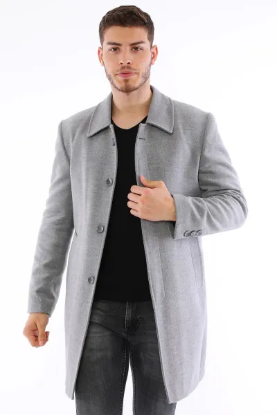 PLT8365 DEWBERRY MEN'S COAT-GREY
