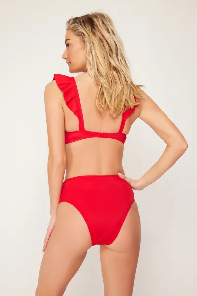 Dámske plavky spodný diel Trendyol High Waist