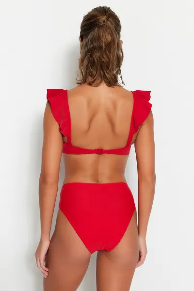 Dámske plavky spodný diel Trendyol High Waist