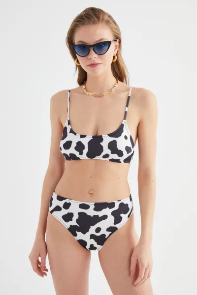 Dámske plavky vrchný diel Trendyol Patterned