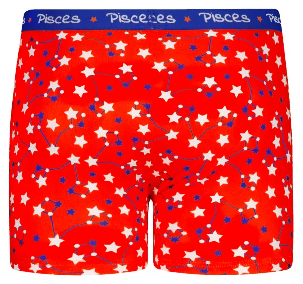 Pánske boxerky Frogies Zodiac Ryby 2P Darčekové balenie