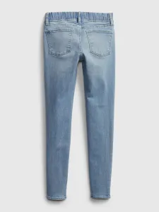 GAP Detské džínsy jeggings pull-on with stretch Modrá