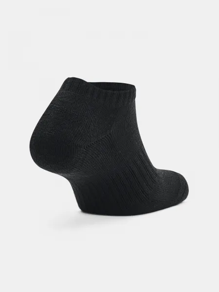 Ponožky Under Armour Core No Show 3Pk - čierna
