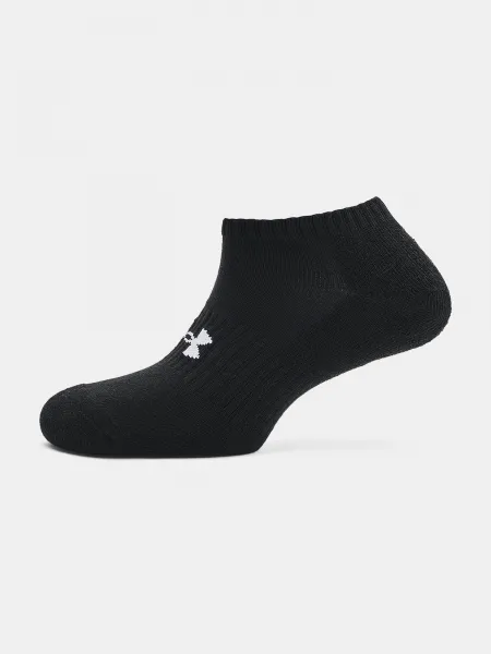 Ponožky Under Armour Core No Show 3Pk - čierna