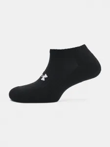 Ponožky Under Armour Core No Show 3Pk - čierna