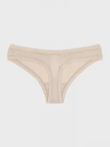 GAP Nohavičky tanga breathe thong Béžová