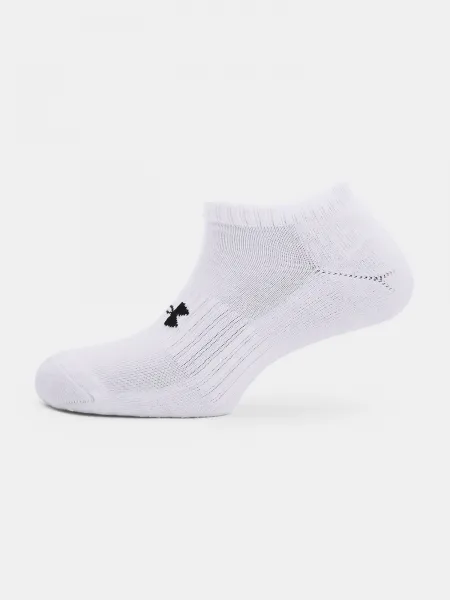 Ponožky Under Armour Core No Show 3Pk - biela