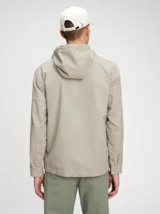 GAP Bunda nylon anorak Šedá