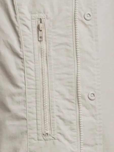 GAP Bunda nylon anorak Šedá