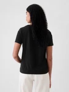 GAP ORGANIC Dámske tričko, čierna, veľkosť