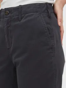 GAP Nohavice straight khakis Čierna