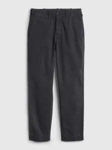 GAP Nohavice straight khakis Čierna