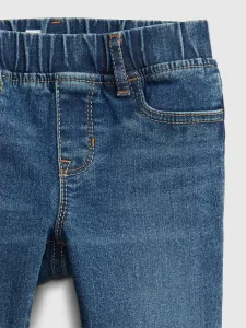 GAP Detské džínsy pull-on jeggings with stretch Modrá