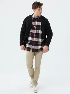 Nohavice essential khakis in skinny fit with GapFlex Béžová