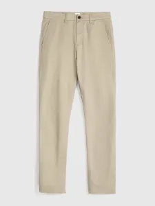 Nohavice essential khakis in skinny fit with GapFlex Béžová