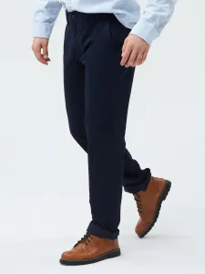 GAP V-ESSENTIAL Pánske nohavice, tmavo modrá, veľkosť