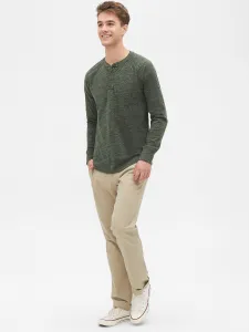 GAP Pants essential khakis in straight fit with Flex - Men