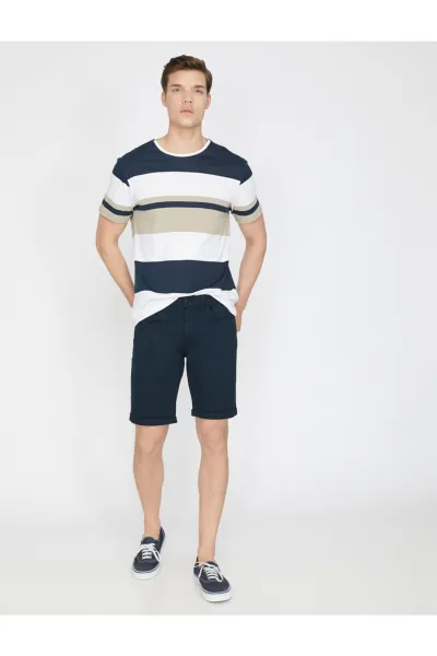 Koton Striped Shorts