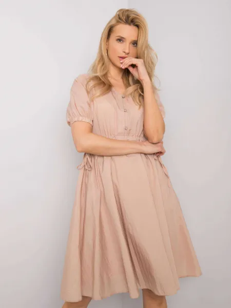 Dress-217-SK-25663.02-beige