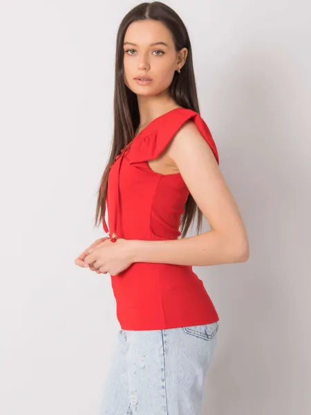 Blouse-DHJ-BZ-13301.34P-red