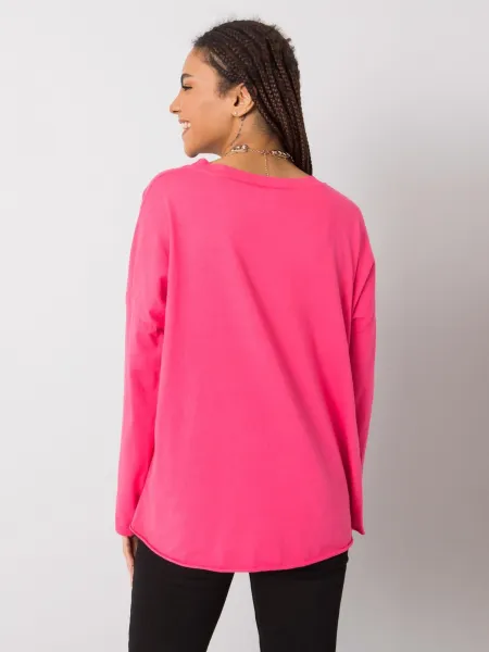 Blouse-DHJ-BZ-21103.06P-dark pink