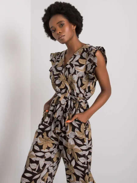 Jumpsuit-DHJ-KO-13568.13P-black-beige