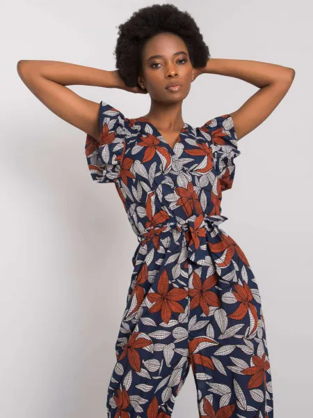 Jumpsuit-DHJ-KO-13568.13P-navy blue