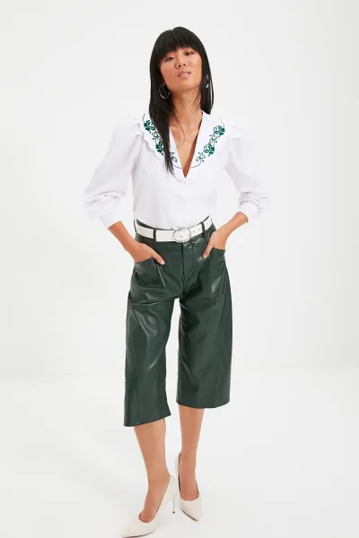 Dámska košeľa Trendyol Embroidery