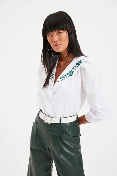 Dámska košeľa Trendyol Embroidery
