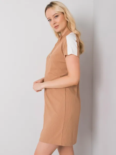 Dress-HG-SK-5446.21-camel