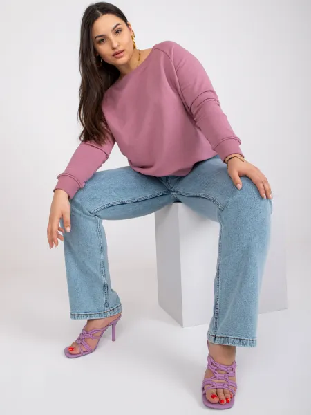 Sweatshirt-RV-BL-6326.02X-dark pink