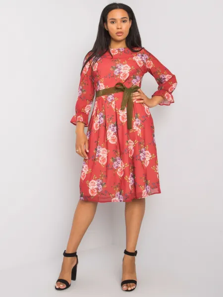 Dress-LK-SK-507267.28-burgundy