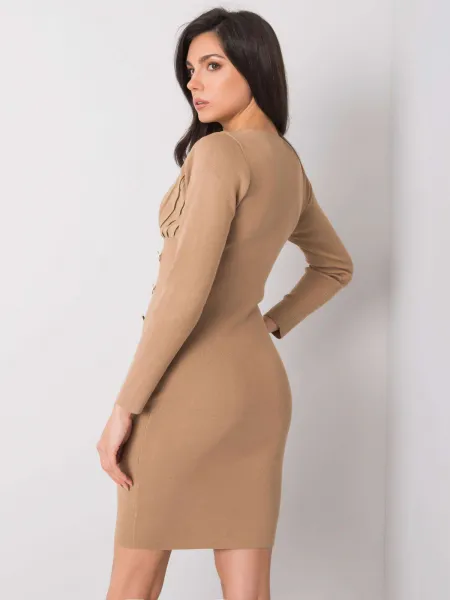Dress-EM-SK-J50027.63P-dark beige