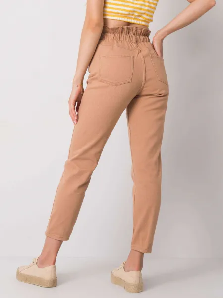 Jeans trousers-336-SP-2141.32P-camel