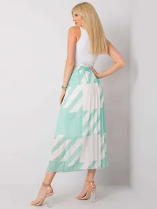 Skirt-DHJ-SD-13325.73P-White-Green