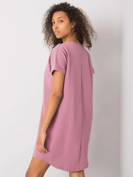 Dress-RV-SK-6757.39P-Dark Pink