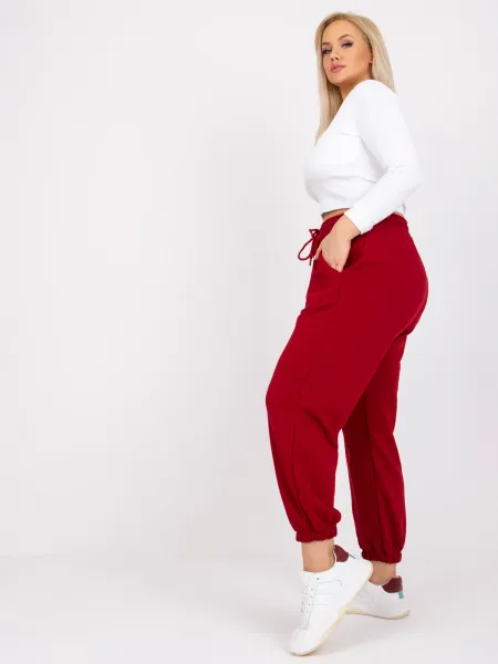 Sweatpants-RV-DR-6331.86-burgundy