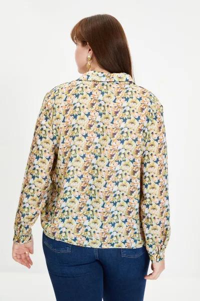Dámska košeľa Trendyol Multicolored