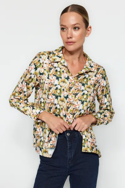 Dámska košeľa Trendyol Multicolored