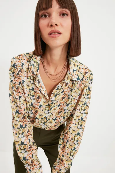 Dámska košeľa Trendyol Multicolored