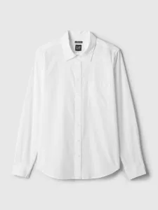 GAP Biela dámska košeľa perfect shirt